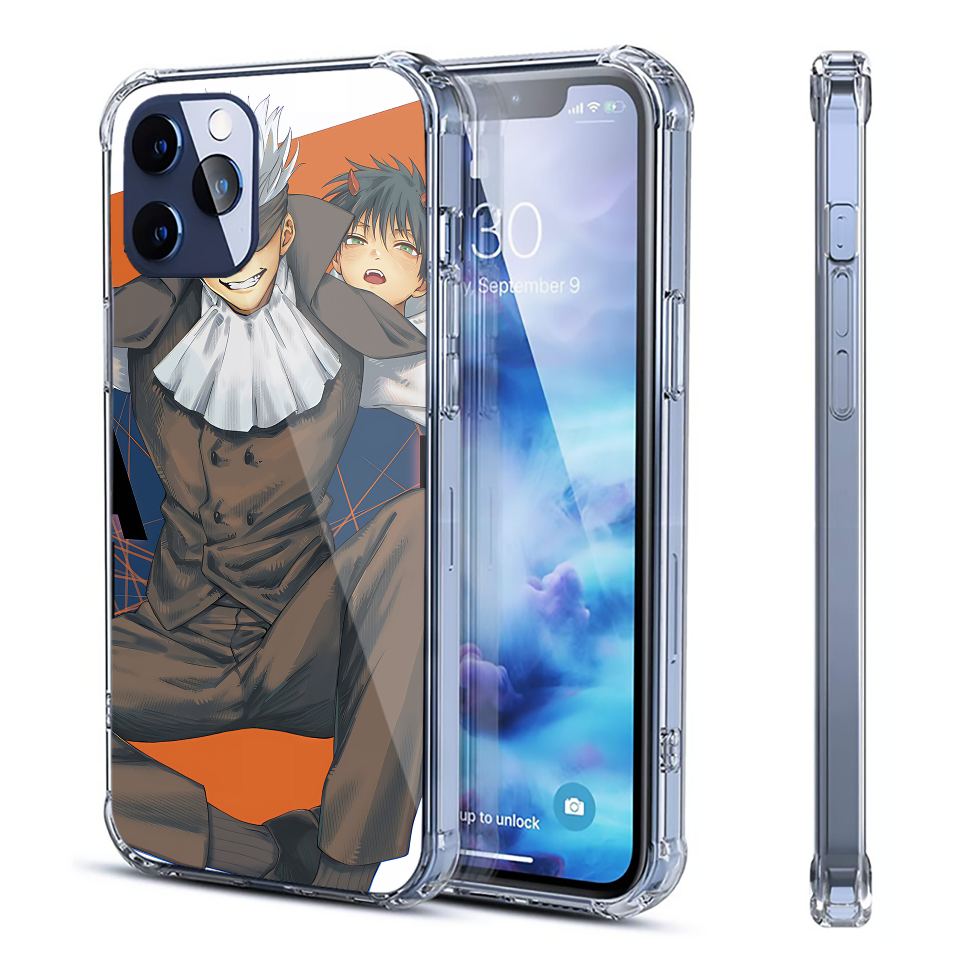 （画像用） SPY×FAMILY间谍家家酒 【iPhone 12シリーズ対応】透明スマホケース（クリアソフトケース）